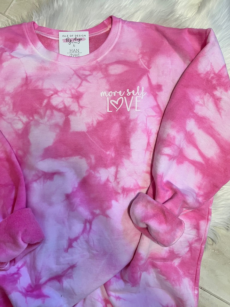 "MAMA" or "MORE SELF LOVE" HANDYED APPAREL COLLAB Luxe Crewneck