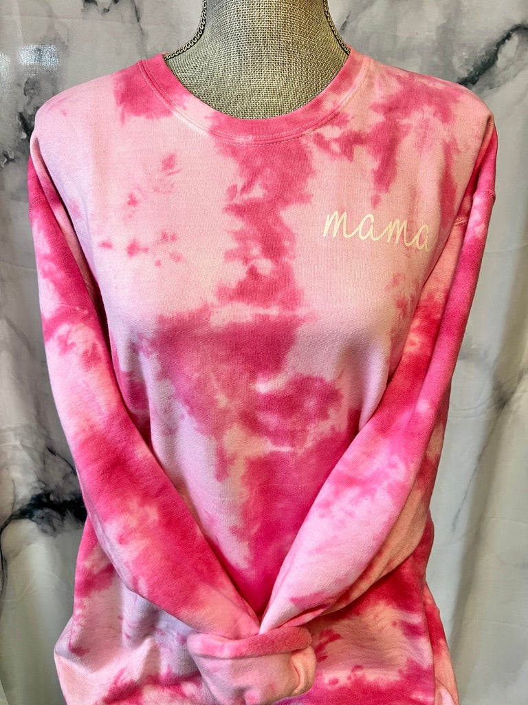 "MAMA" or "MORE SELF LOVE" HANDYED APPAREL COLLAB Luxe Crewneck