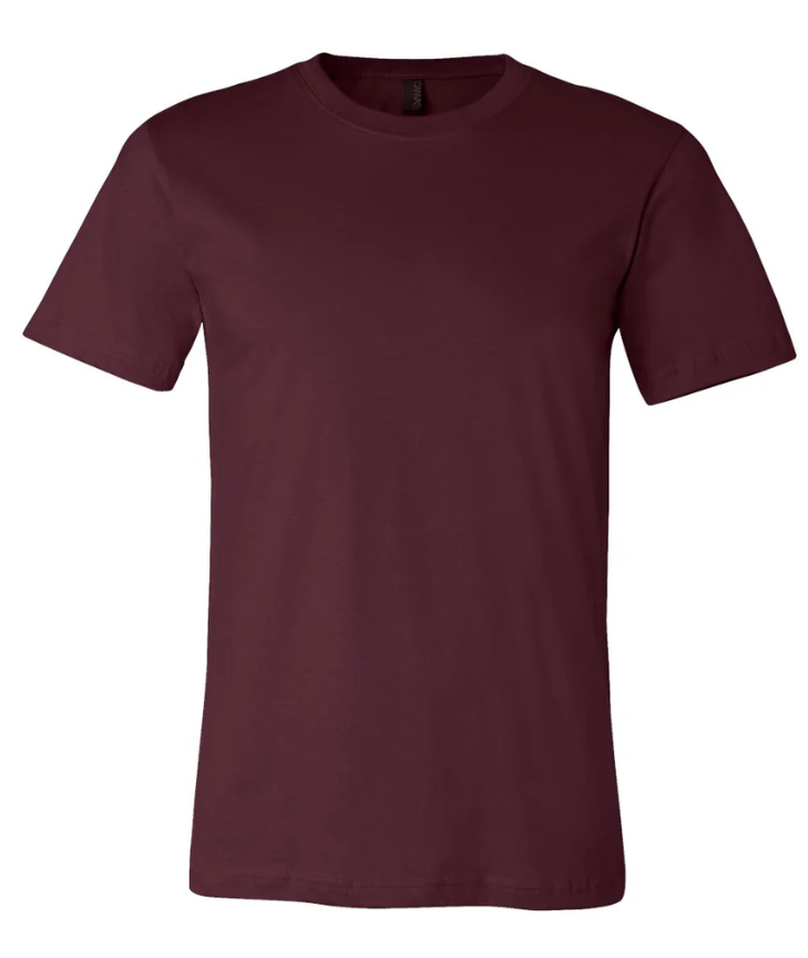 BLANKS SALE: Maroon (M ONLY) Adult Favorite Tee