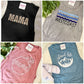 BLANKS SALE: Maroon (S/M/L/XL/2XL) Women's Flowy Muscle Tank
