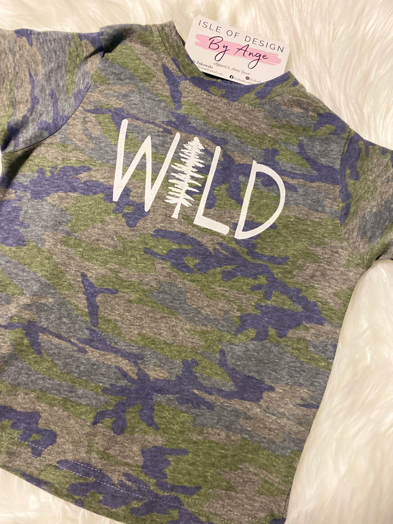 "WILD” Toddler Favorite Tee