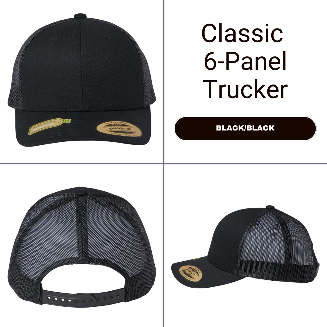 PRE-ORDER: *NEW* Classic 6-Panel Snapback