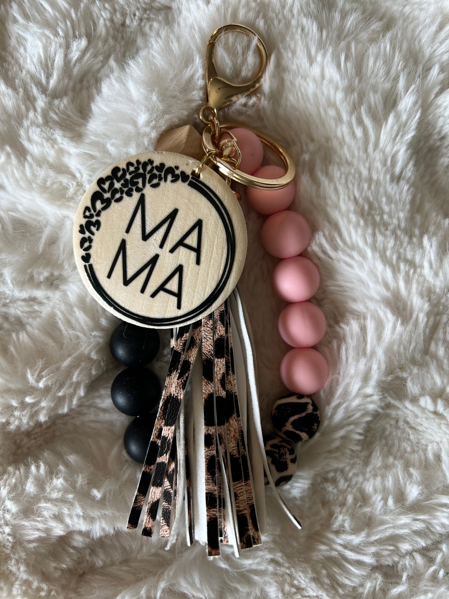 MAMA Wristlet Keychain