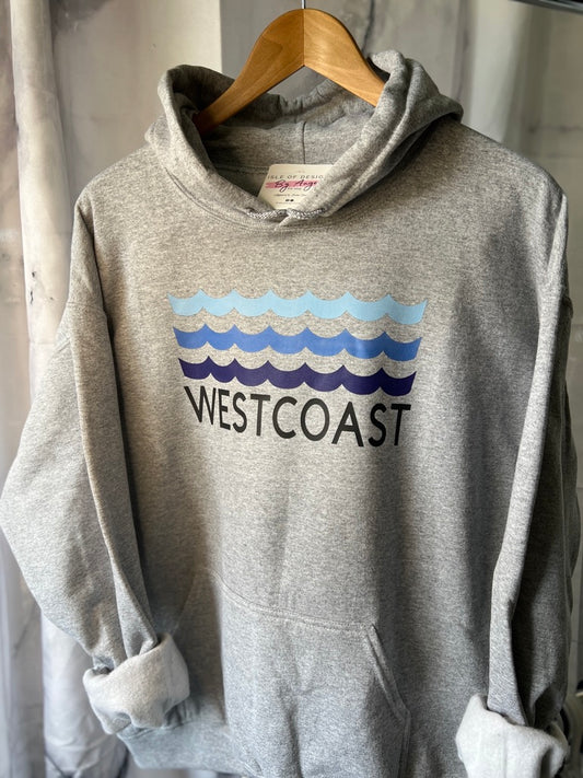 "Westcoast Wave" Adult Classic Hoodie