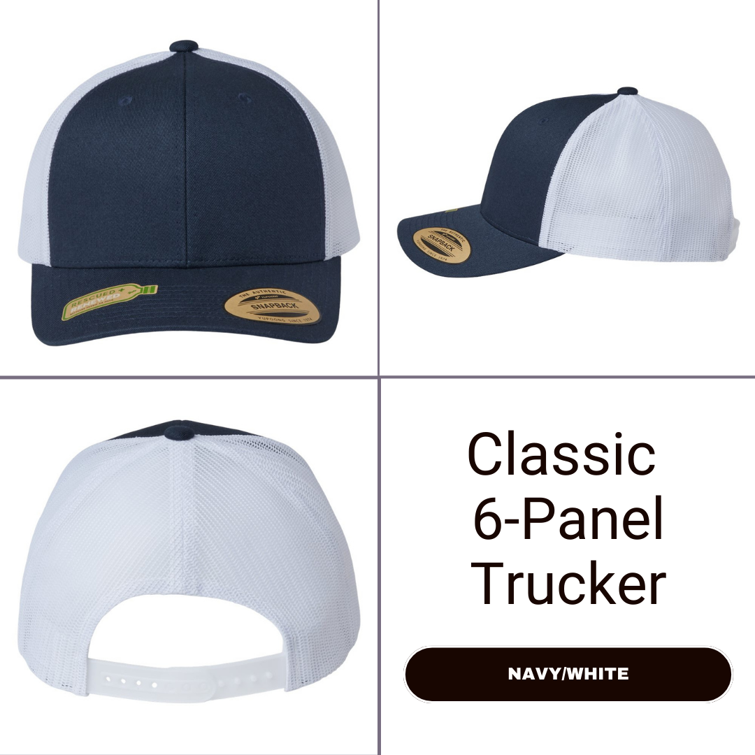 PRE-ORDER: *NEW* Classic 6-Panel Snapback