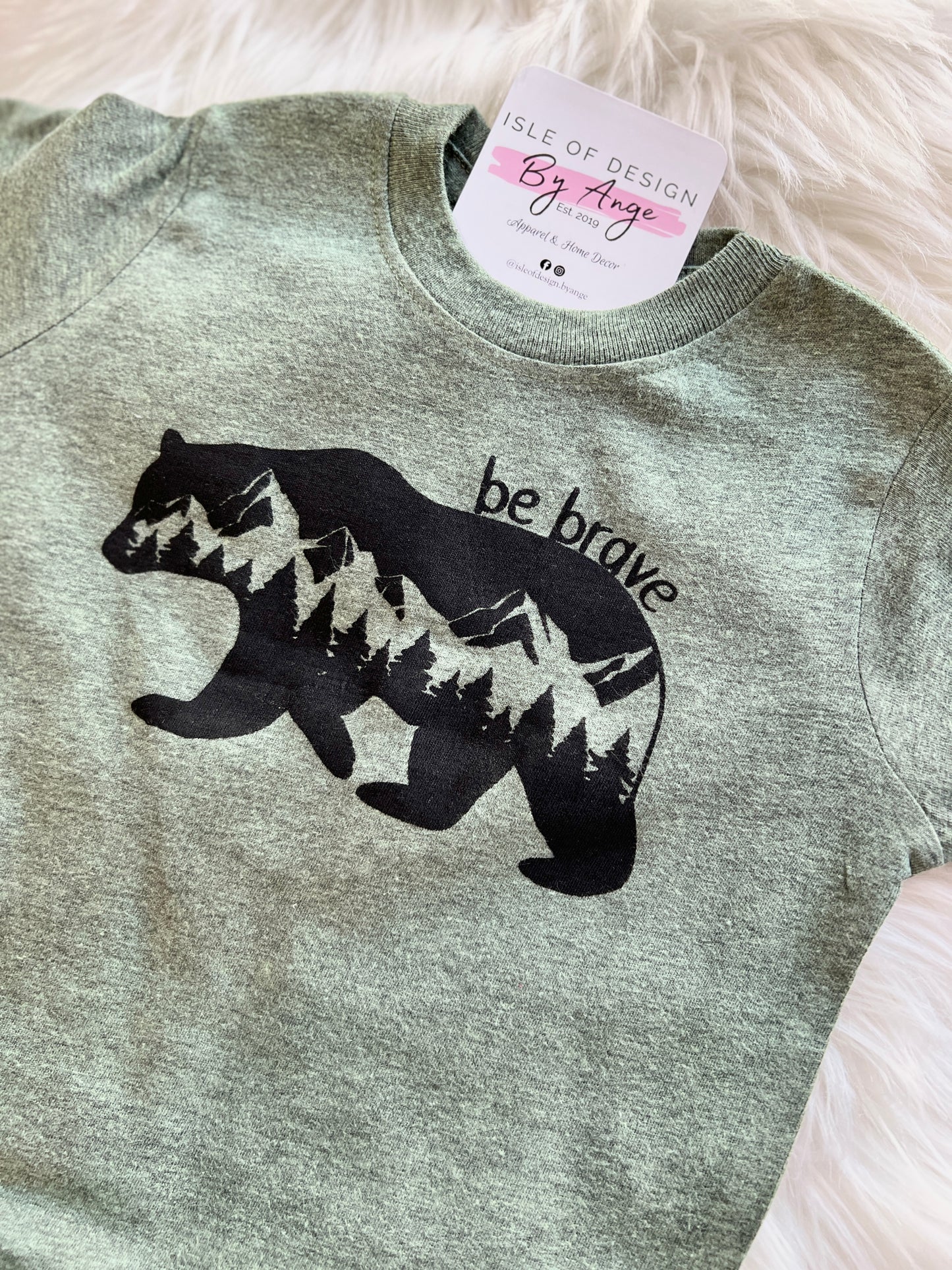 "Be Brave” Toddler Favorite Tee