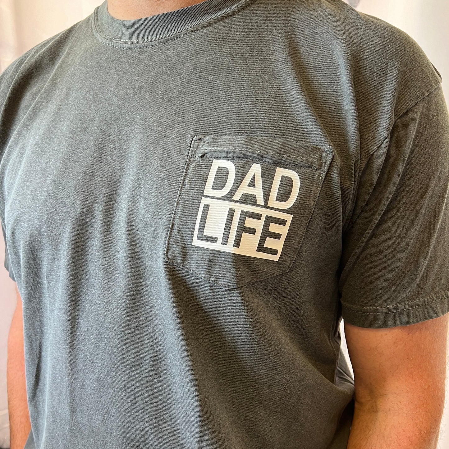 DADLIFE Vintage Wash POCKET Tee