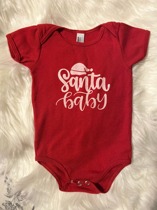 Santa Baby Infant Onesie