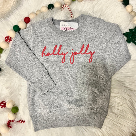 Holly Jolly Toddler Crewneck