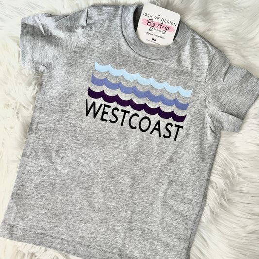 "West Coast Waves” Toddler Favorite Tee