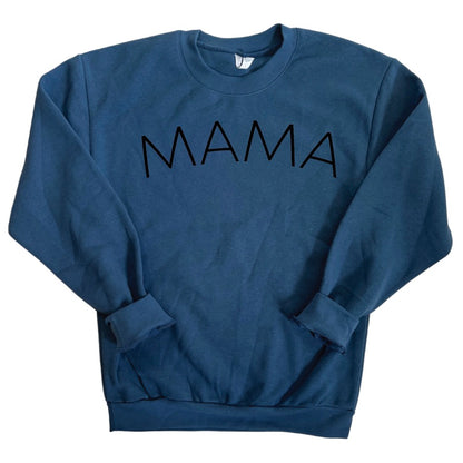 Minimalist MAMA Ultimate Crewneck - Sea Blue