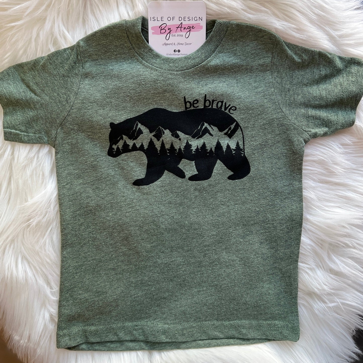 "Be Brave” Toddler Favorite Tee