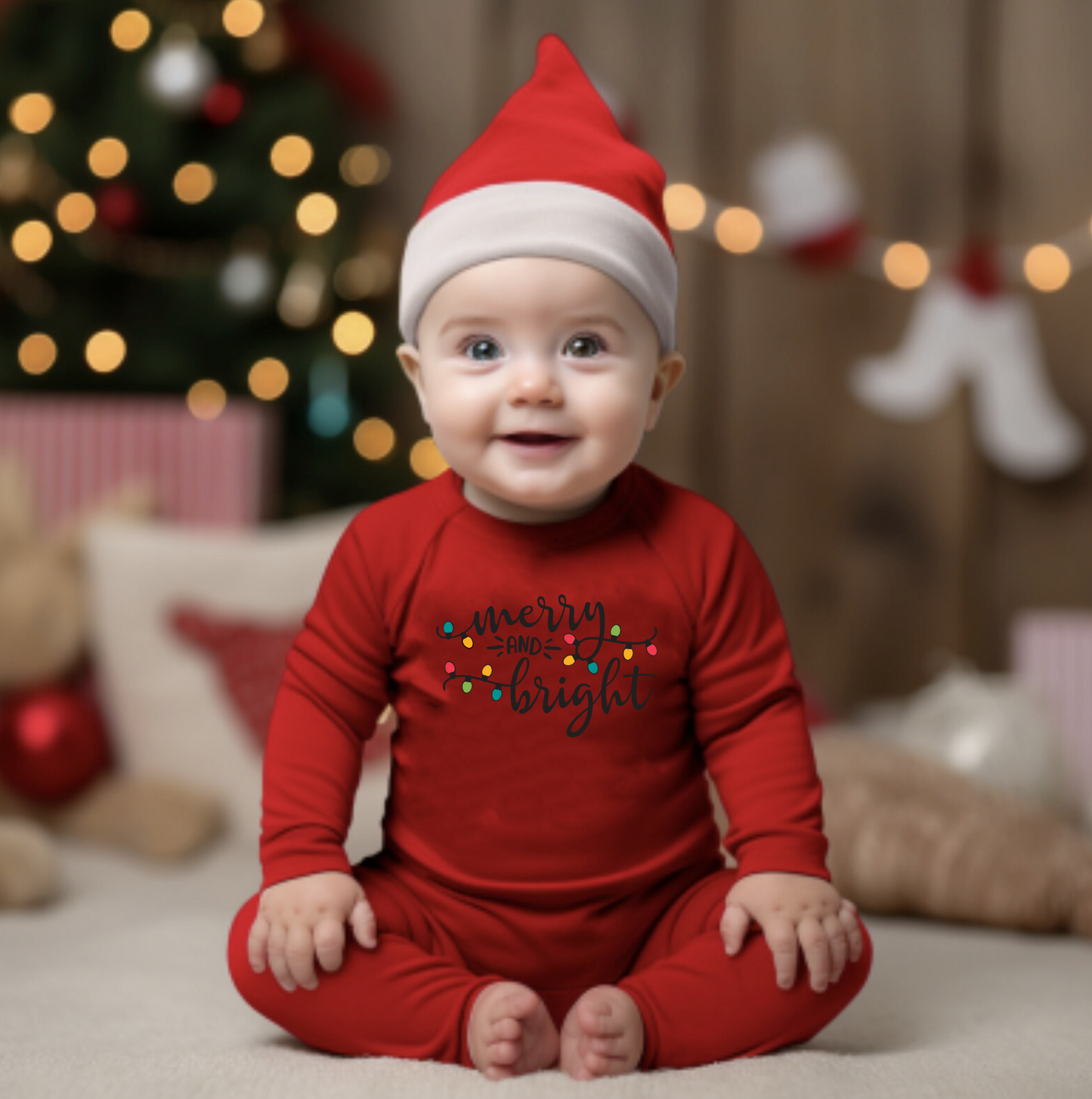 PRE-ORDER HOLIDAY: Infant Long Sleeve Onesie
